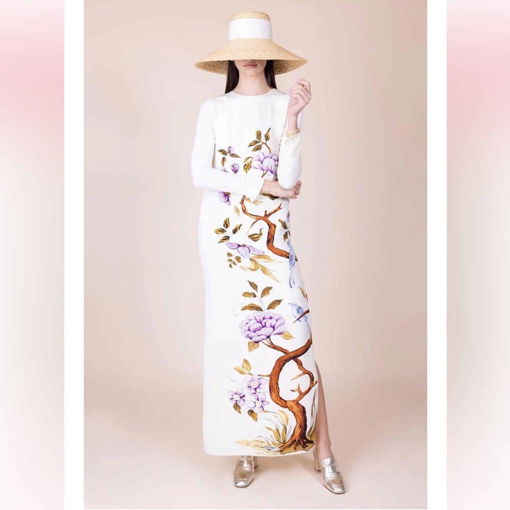 Adam Lippes Printed Column Maxi Dress*Taking Offers*